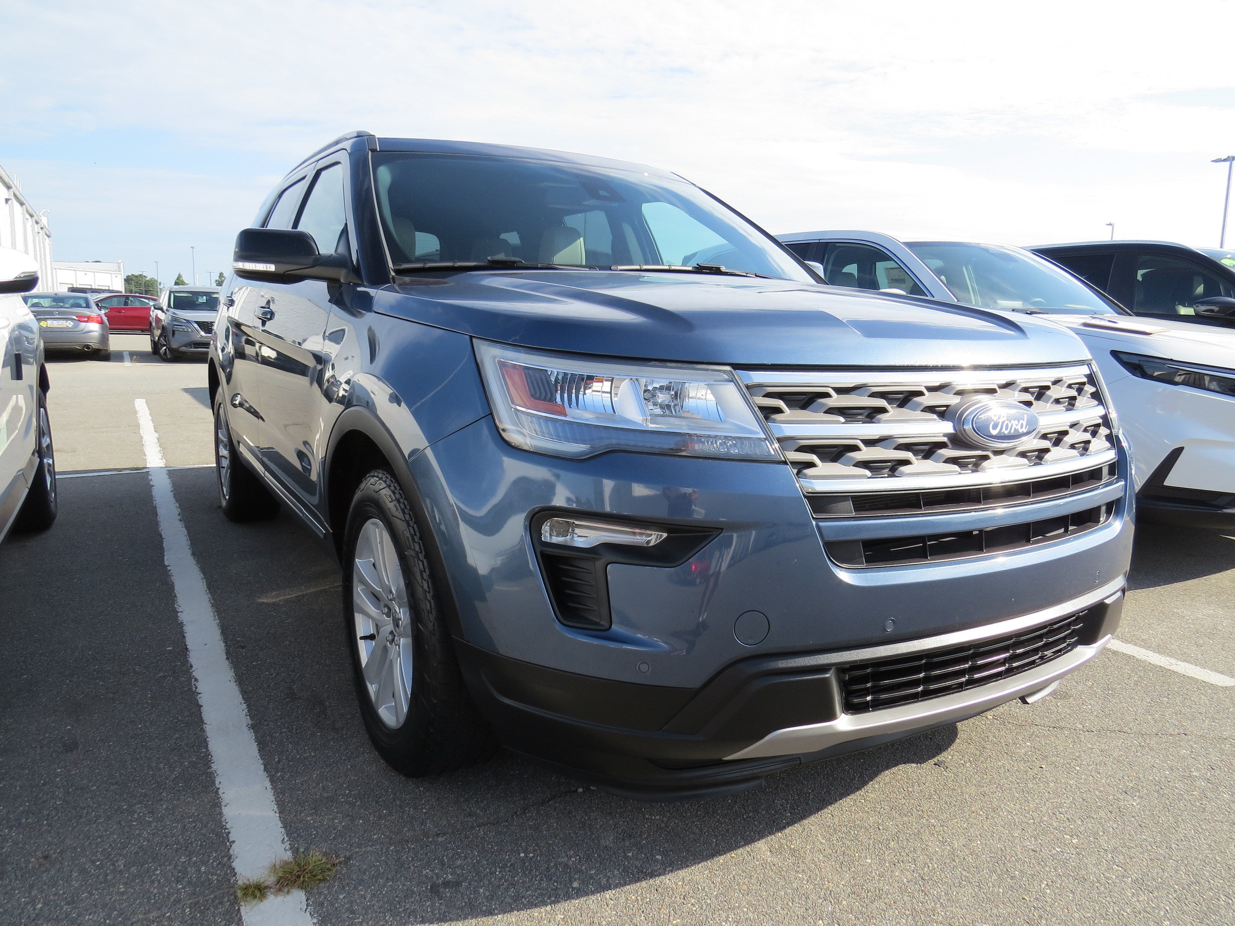 Used 2018 Ford Explorer XLT with VIN 1FM5K8D83JGB48176 for sale in Goldsboro, NC