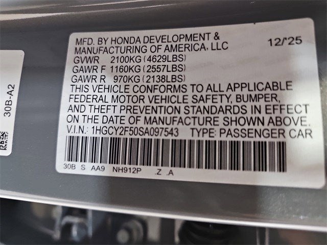 2025 Honda Accord Hybrid Sport