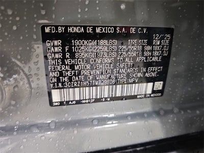 2026 Honda HR-V Sport