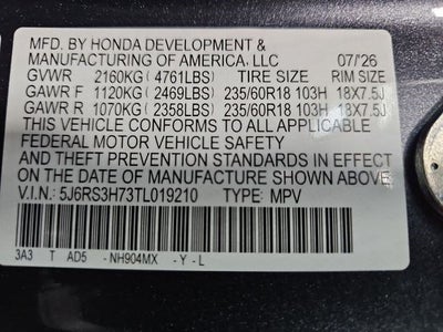 2026 Honda CR-V EX-L