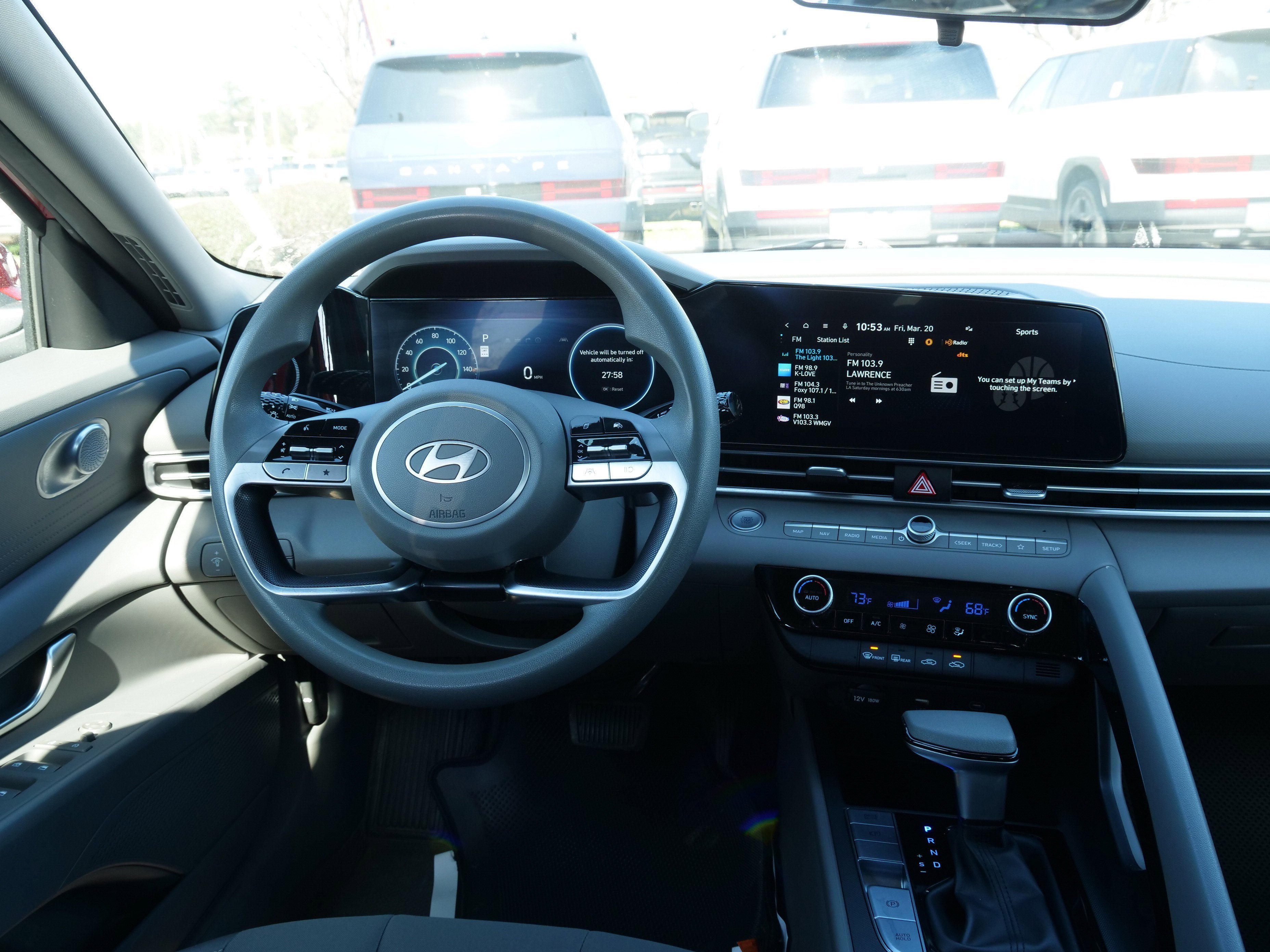 2024 Hyundai Elantra Hybrid Blue