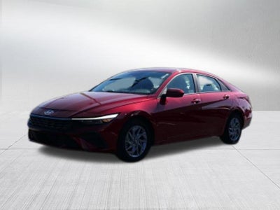 2024 Hyundai Elantra Hybrid Blue