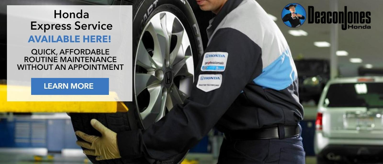  Express Service at Deacon Jones Honda in Goldsboro, NC