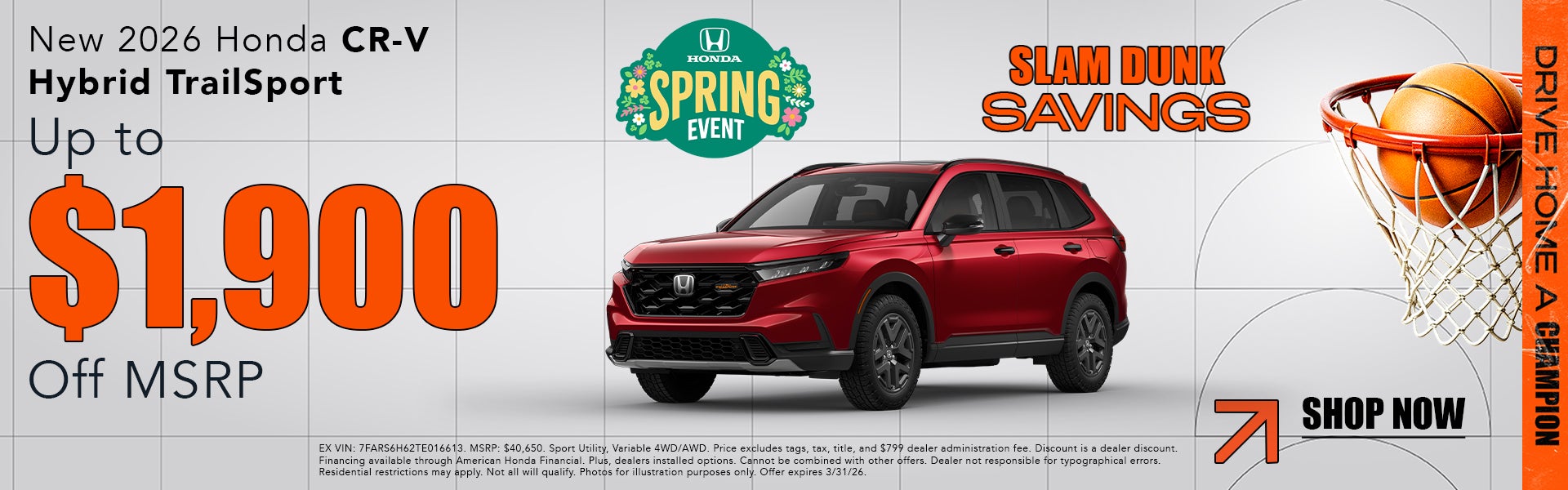 New 2026 Honda CR-V Hybrid TrailSport