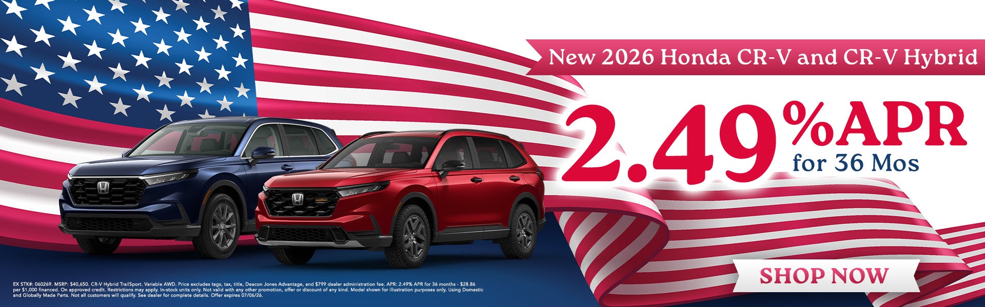 New 2026 Honda CR-V & CR-V Hybrid