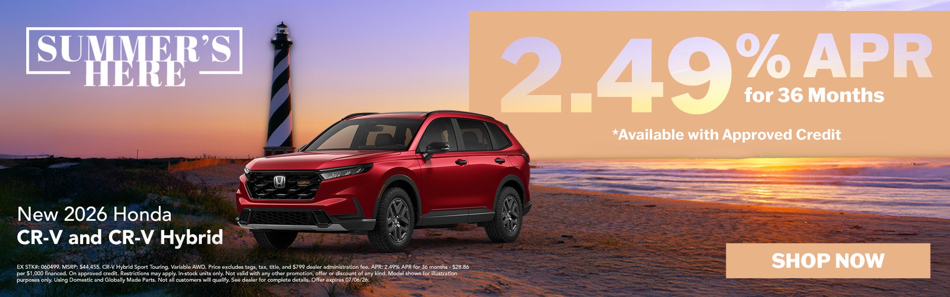 New 2026 Honda CR-V & CR-V Hybrid